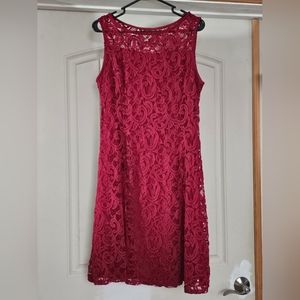 Liz Claiborne red dress, size 12